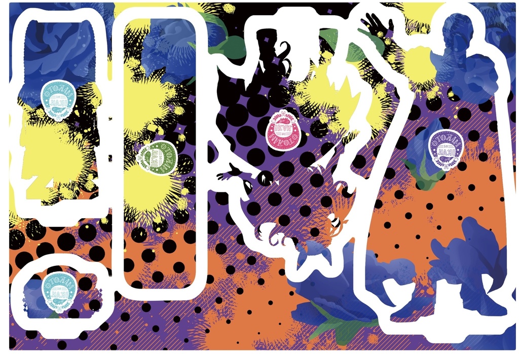 ライス&おじさまアクリルジオラマ