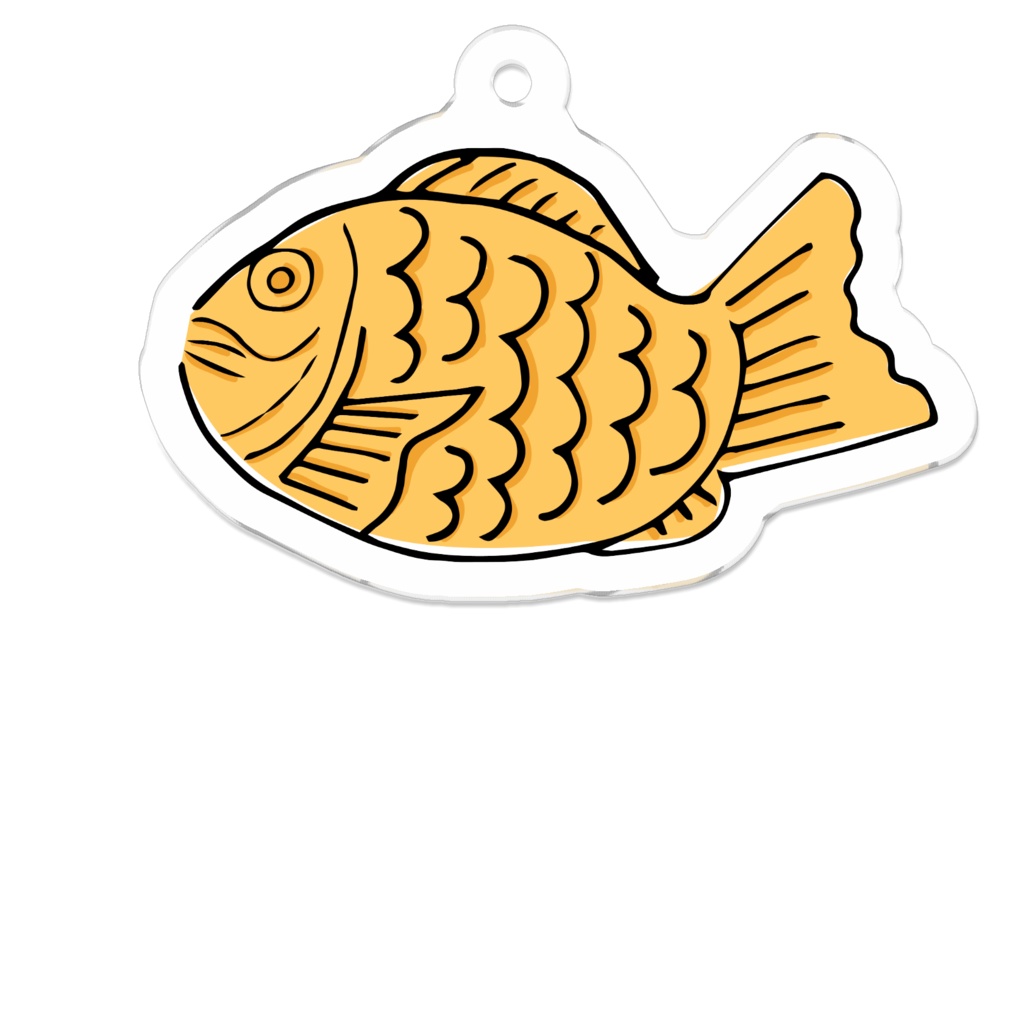 たいやきアクリルキーホルダー