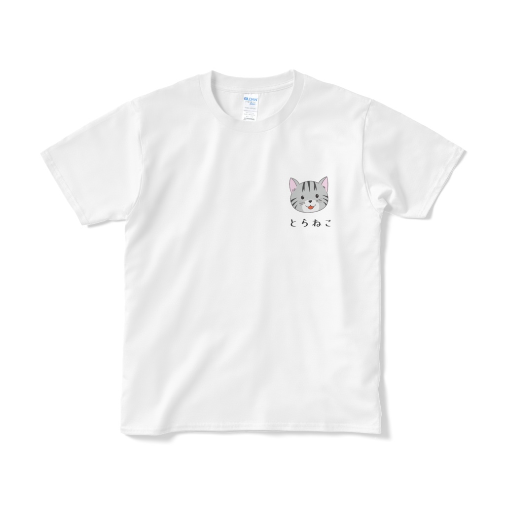 とらねこTシャツ
