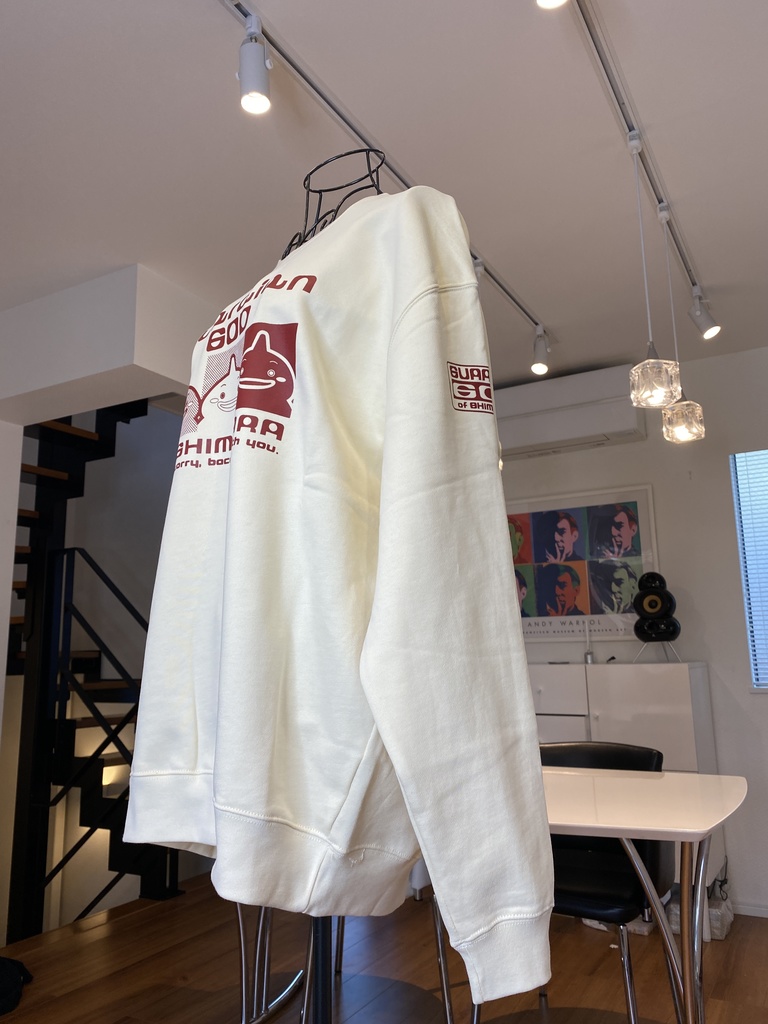 【僅少】10oz スウェット(トレーナー)【白or黒or赤】