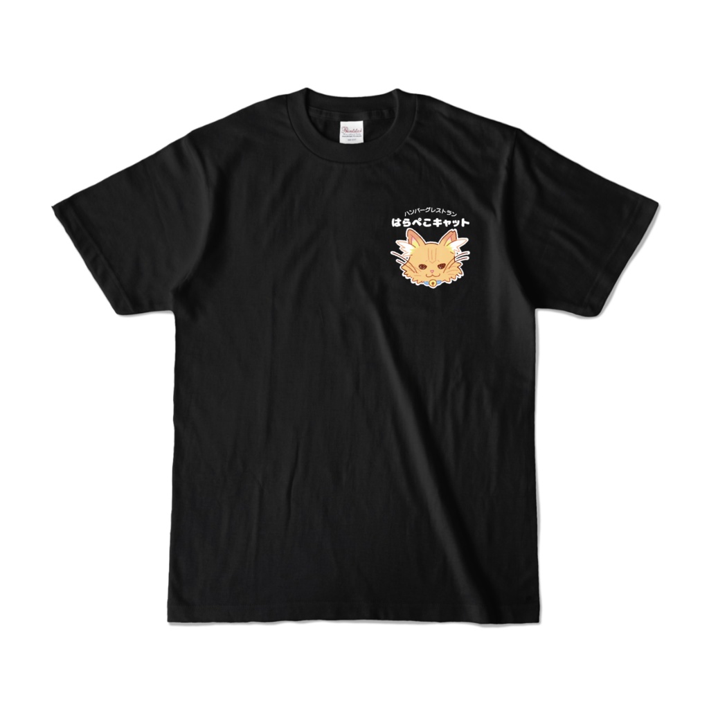 両面プリントTシャツA(黒,その他カラー)