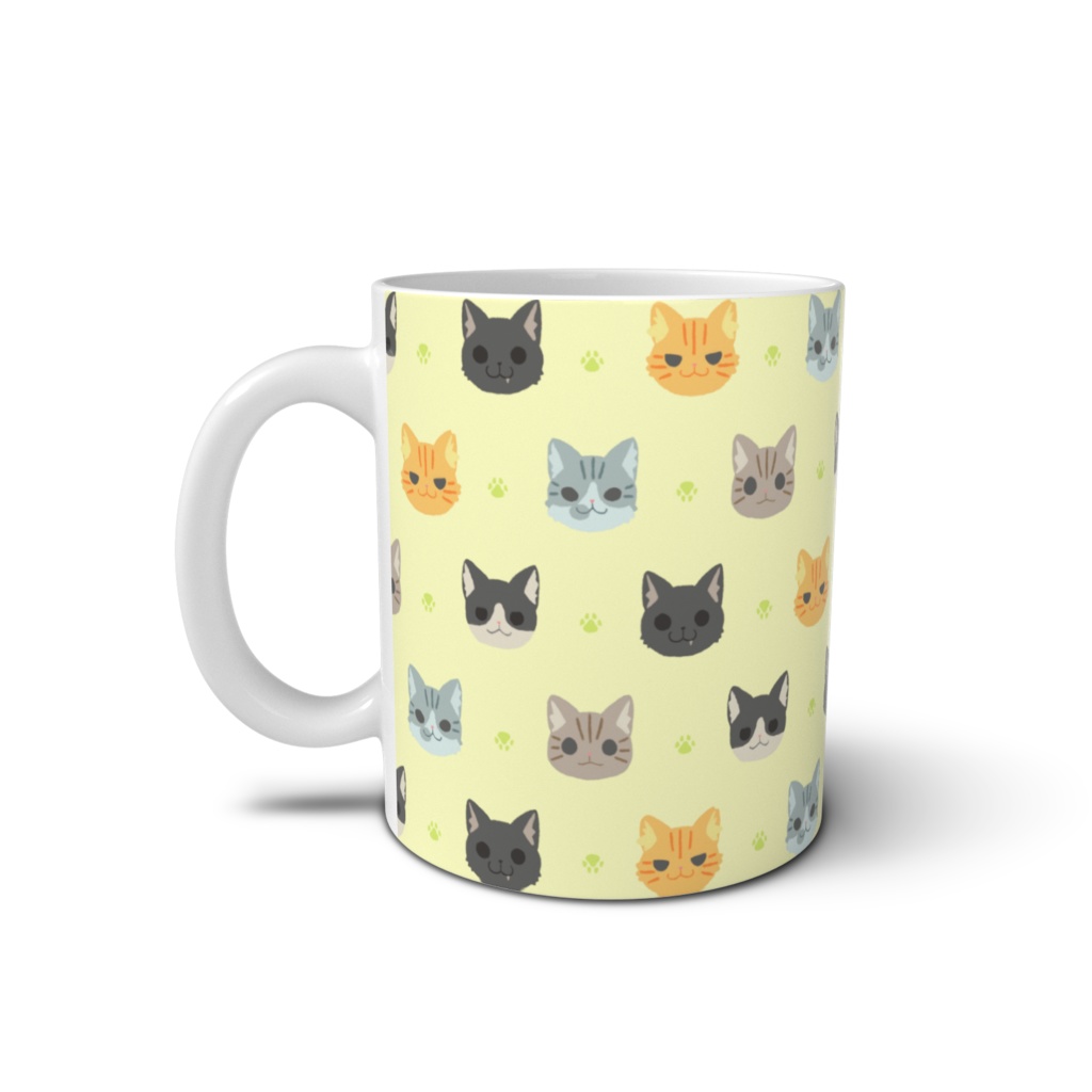 マグカップ(HARAPEKO CATS)