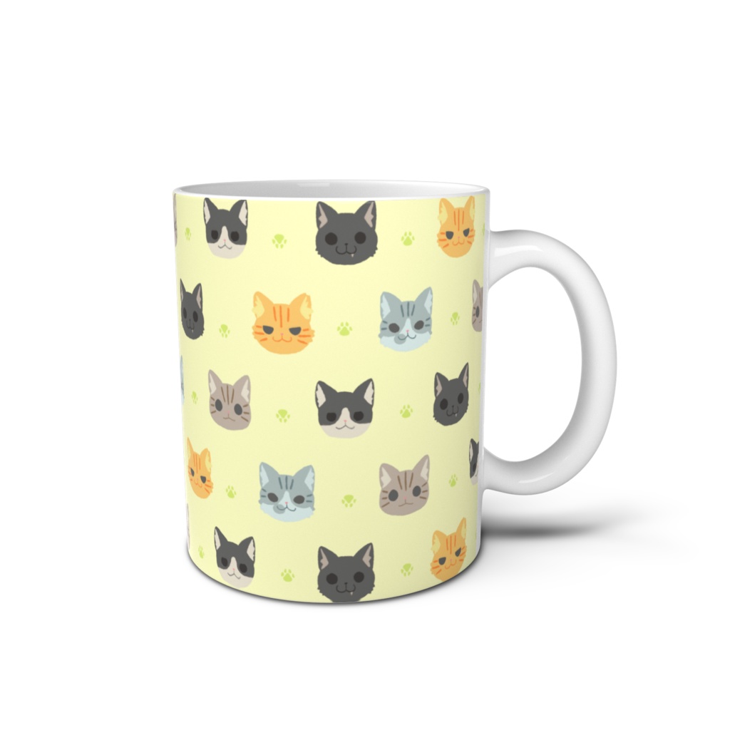 マグカップ(HARAPEKO CATS)