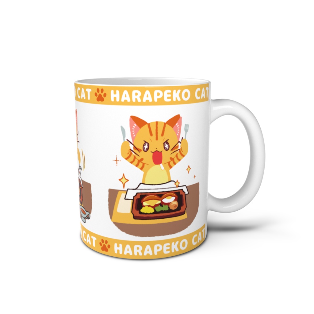 マグカップ(ランチョンマット風)