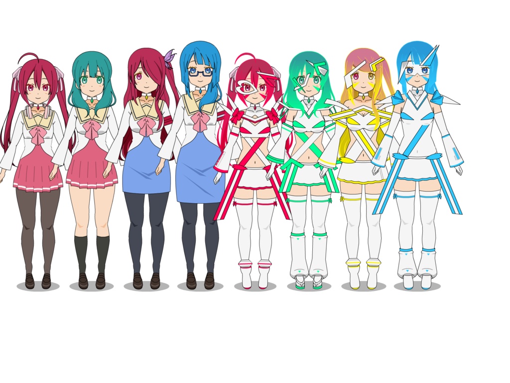 みんなの着せ替え！エクスポートデータフェアリエルアームズ