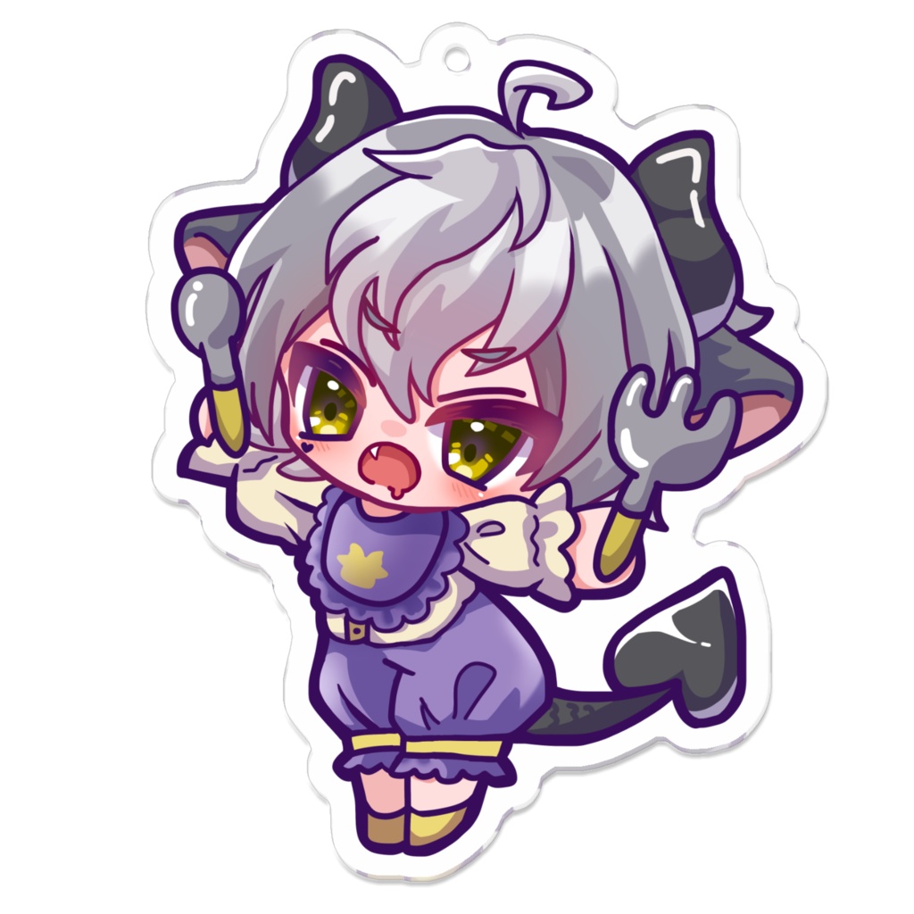 ひとくちちょうだい!じゃばアクキー