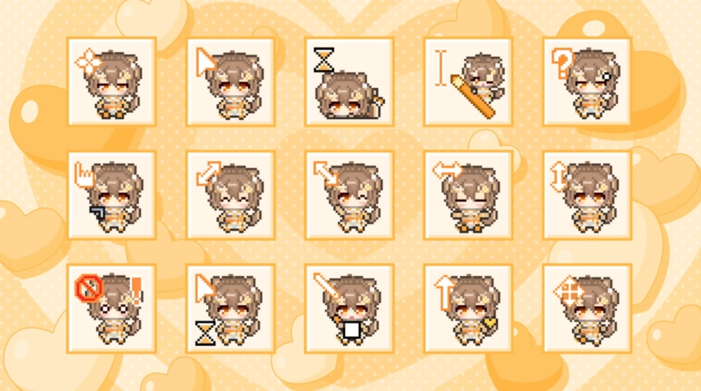 綿飴ゐぬ🐾動くマウスカーソル！