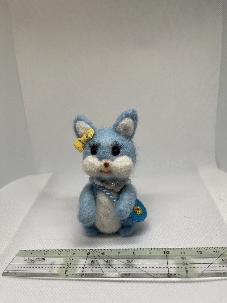 ★羊毛フェルトのレトロリスちゃん単体のみ★(オプションもどうぞ)