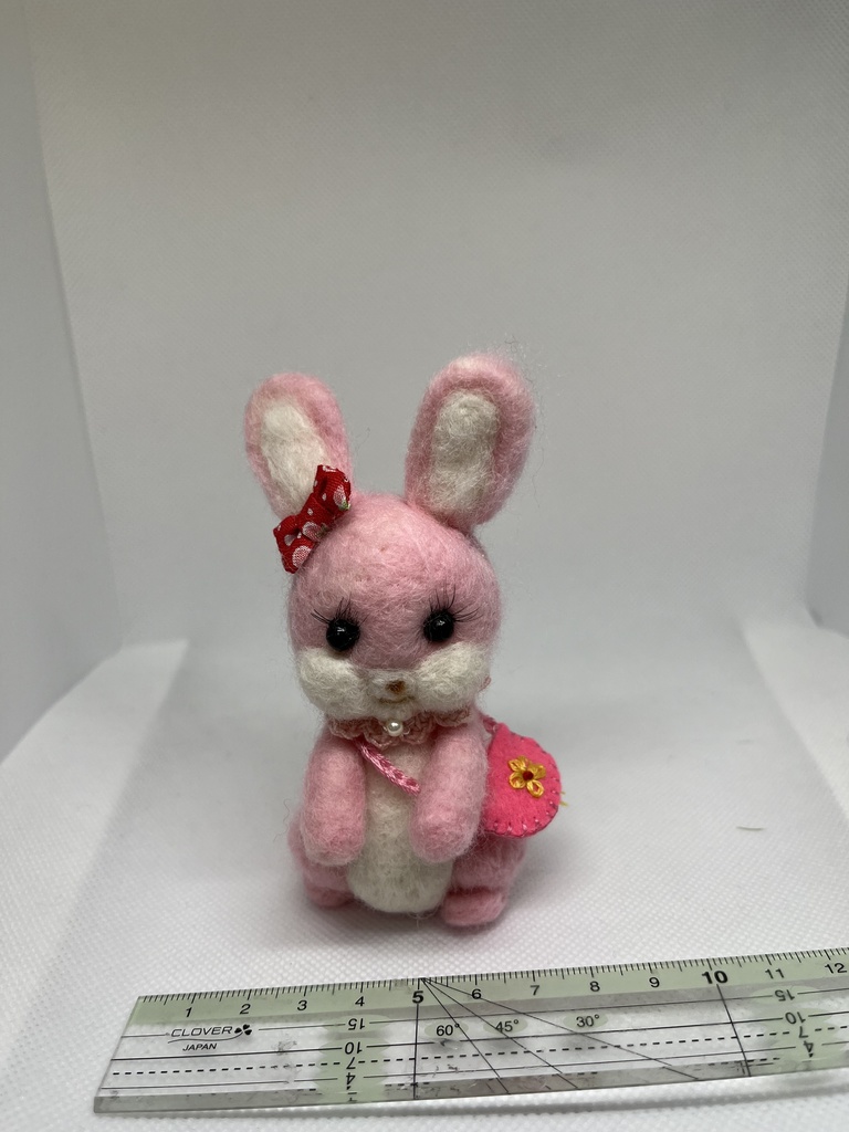 ★羊毛フェルトレトロのうさぎちゃん★