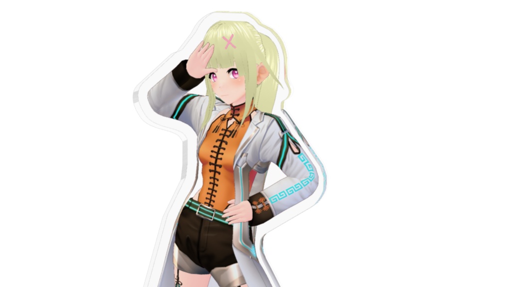 アクリルフィギュア【サイバーノットラボコーデ/如月ナギ】