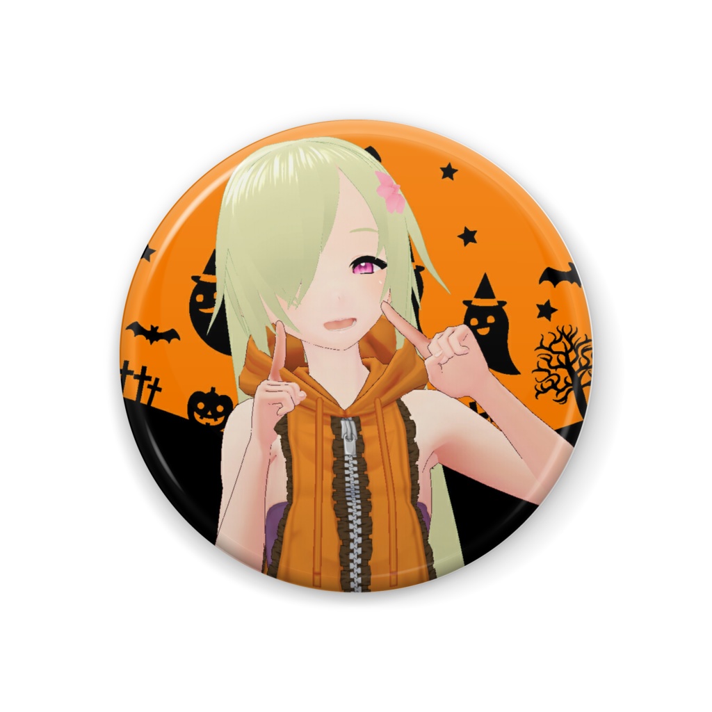 缶バッジ【如月ナギ/ハロウィンver】