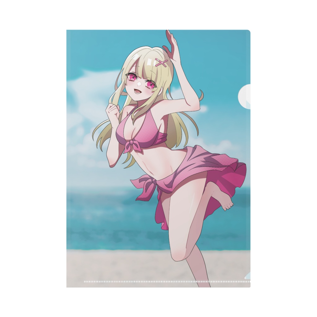 クリアファイルA4【如月ナギ/水着ver】