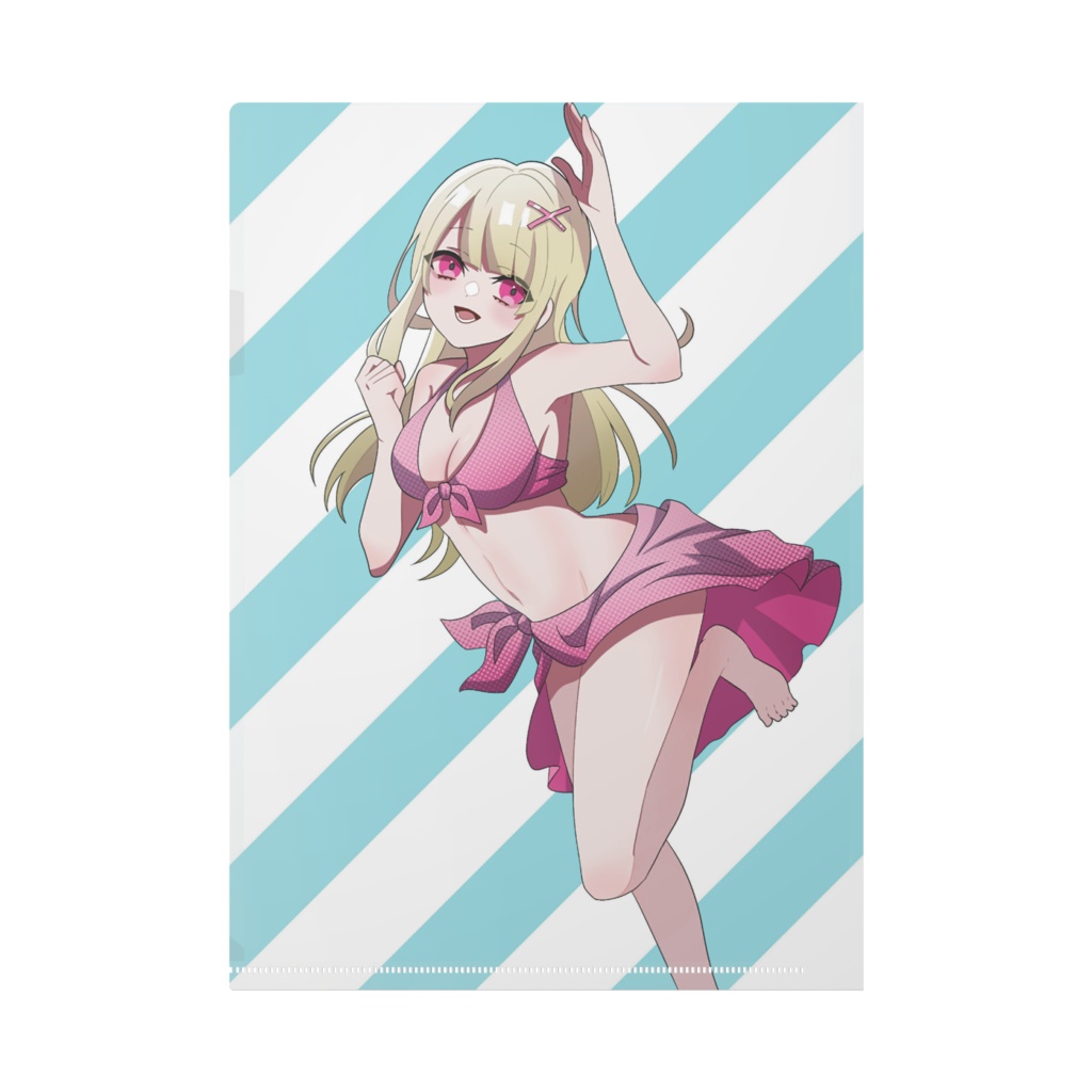 クリアファイルA4【如月ナギ/水着ver】