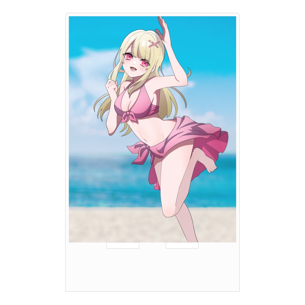 アクリルスマホスタンド100x160【如月ナギ/水着ver】