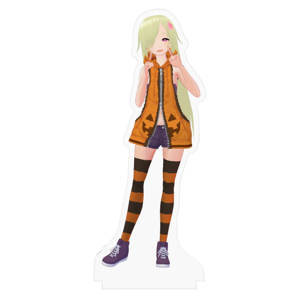 【アクリルフィギュア】ハロウィン衣装【如月ナギ】