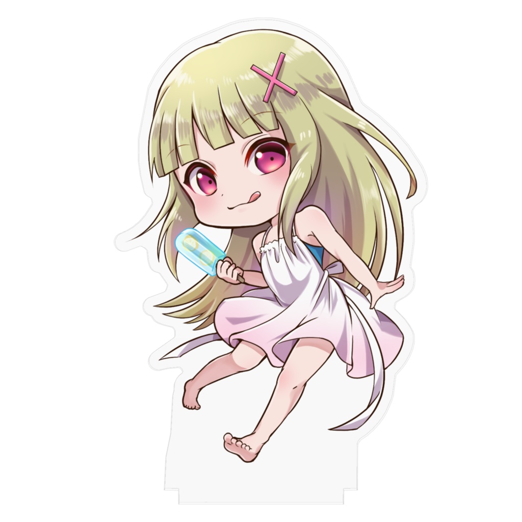 【アクリルフィギュア】夏用グッズ【2022/如月ナギ】