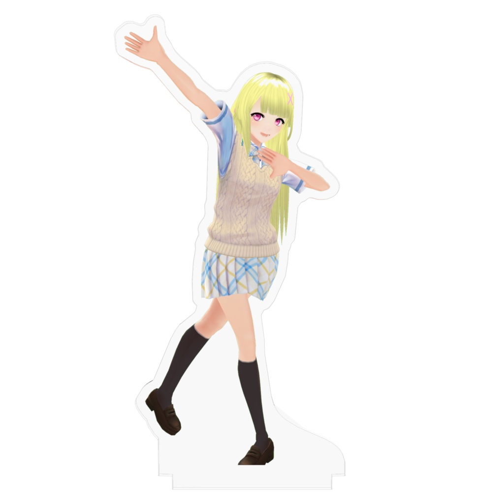 アクリルフィギュア(半袖制服)