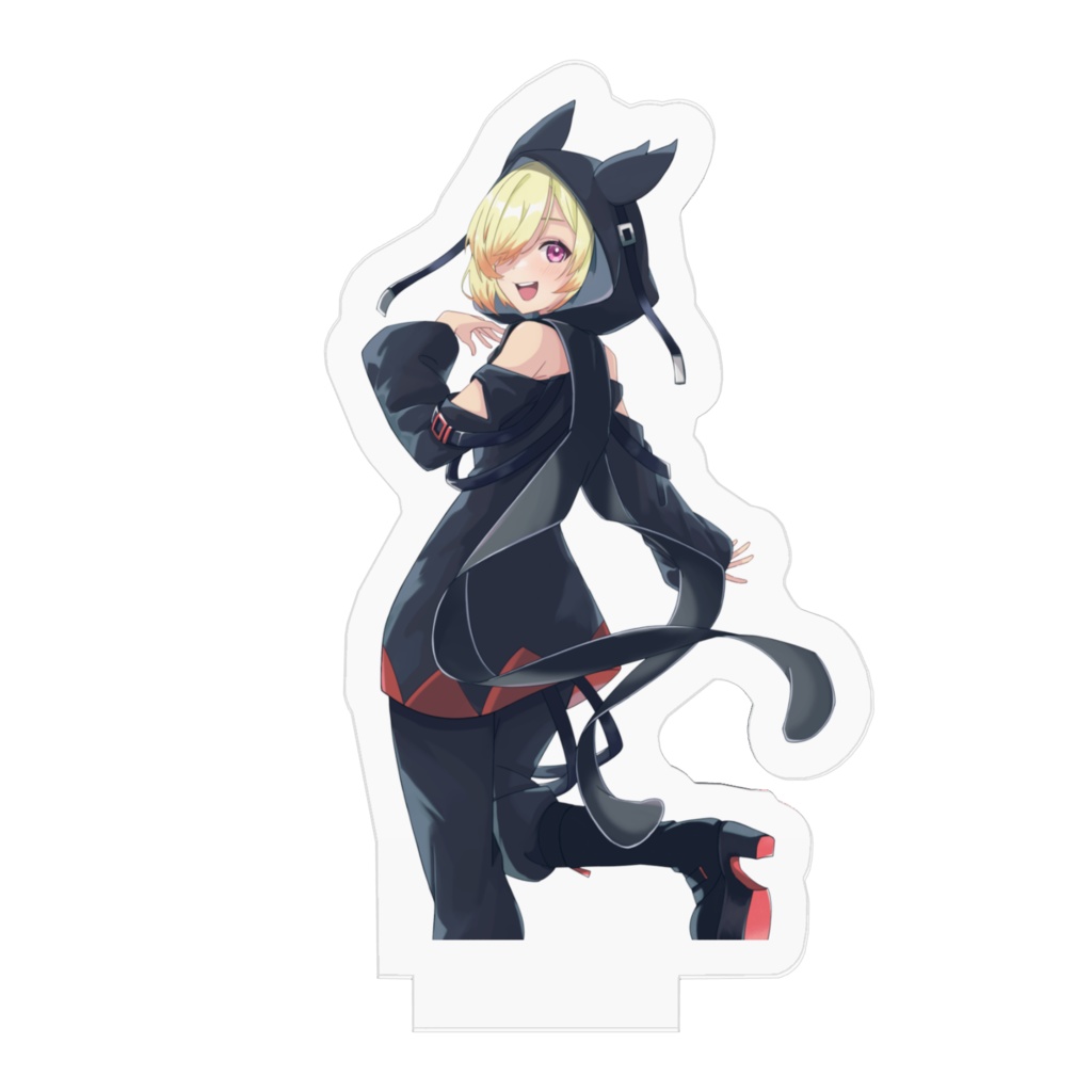 【アクリルフィギュア50x50】ハロウィンキャット