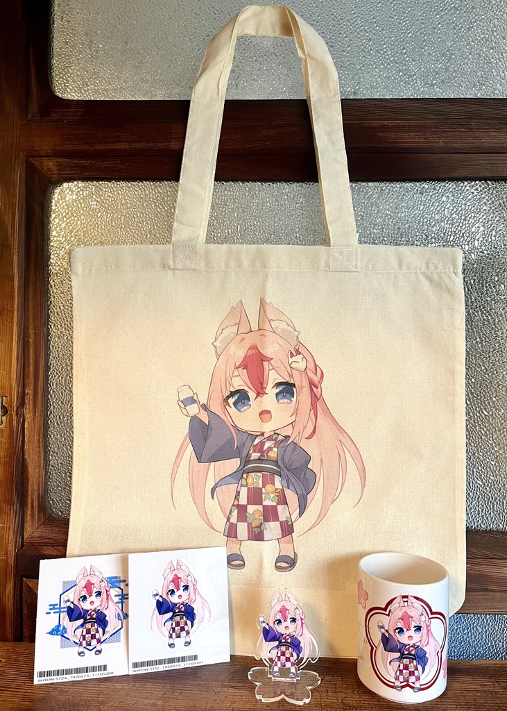 【ぶいたびっ!】トートバッグ(全5種)