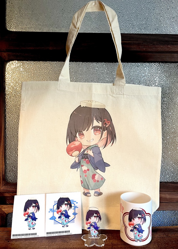 【ぶいたびっ!】トートバッグ(全5種)