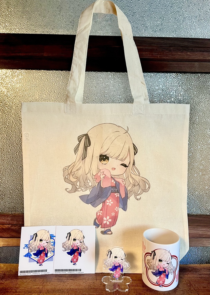 【ぶいたびっ!】トートバッグ(全5種)