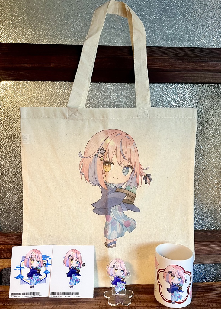 【ぶいたびっ!】トートバッグ(全5種)