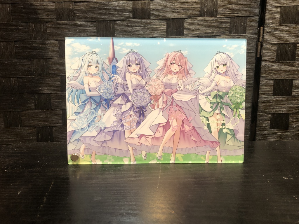 『天使の♡Wedding Live』サイン入りアクリルフォトボード