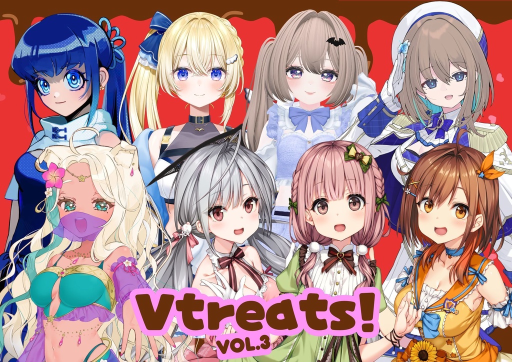 【Vtreats!】オリジナルアクリルキーホルダー