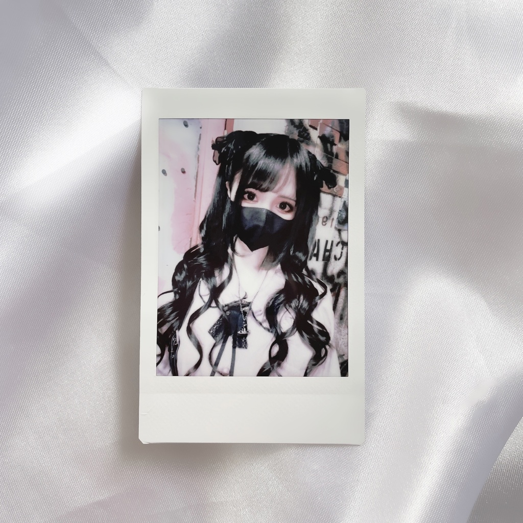 落書きなしチェキ 量産ハーフツイン