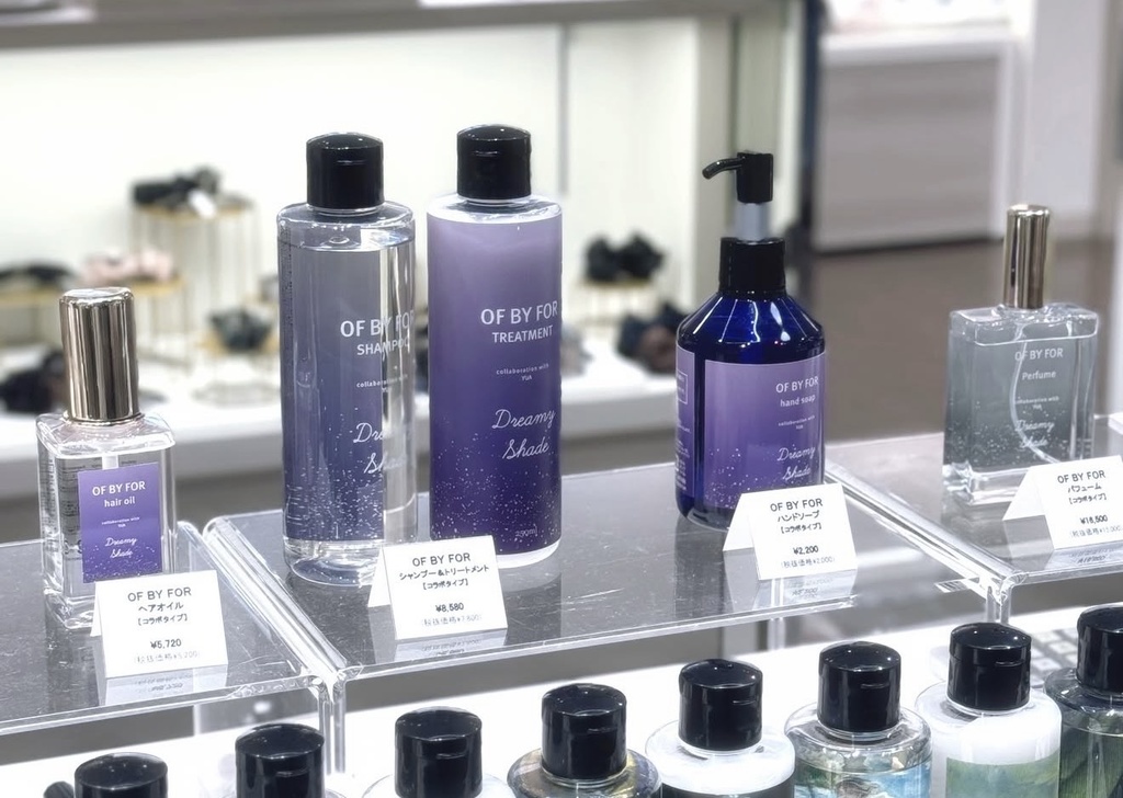 プロデュース商品(シャントリ・香水・ヘアオイル・ハンドソープ)