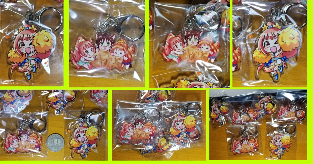 【安心匿名配送!】若林智香アクキー2種