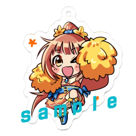 【安心匿名配送!】若林智香アクキー2種