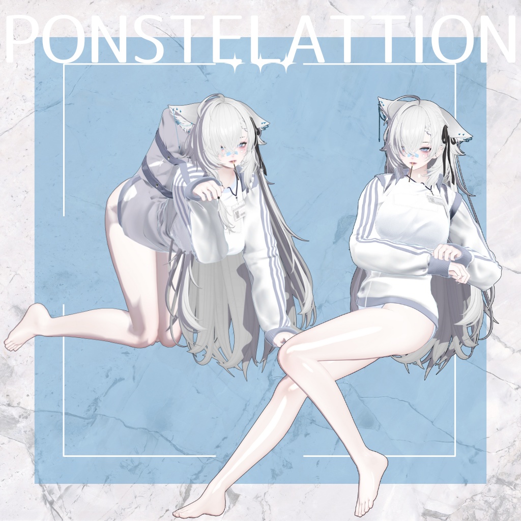 足&お腹魅せポーズアニメーション集 全31種+差分9種