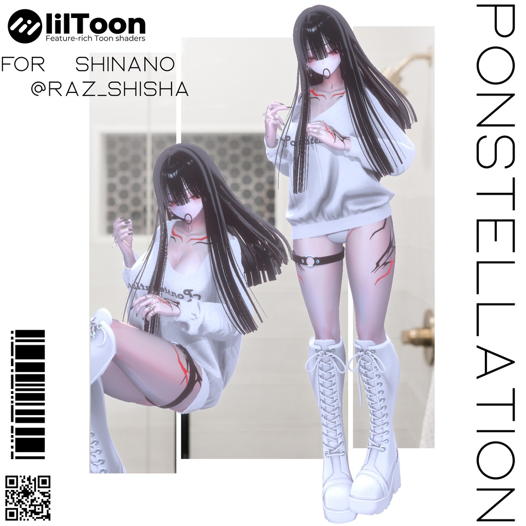 ✨ No,2 IDLE_SWEAT【4アバター対応】✨