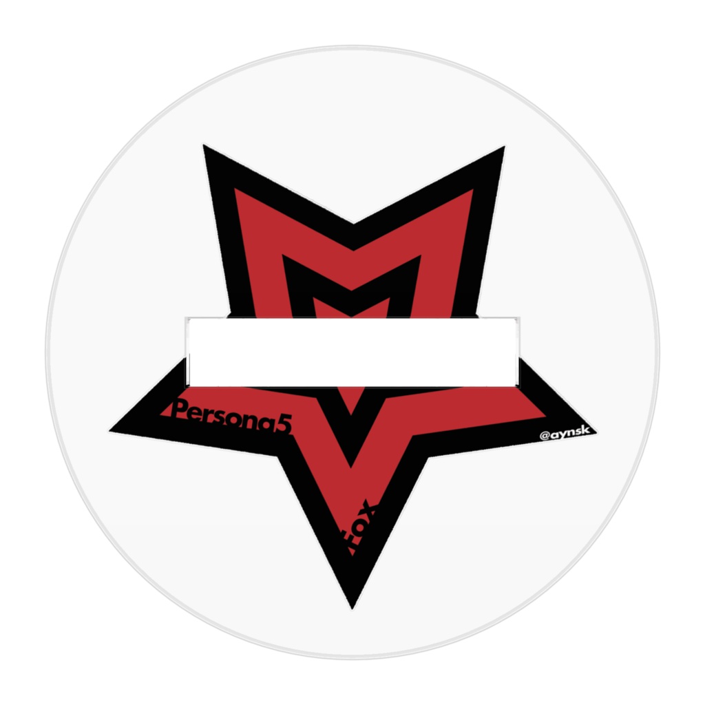 ペルソナ5 フォックスアクリルフィギュア