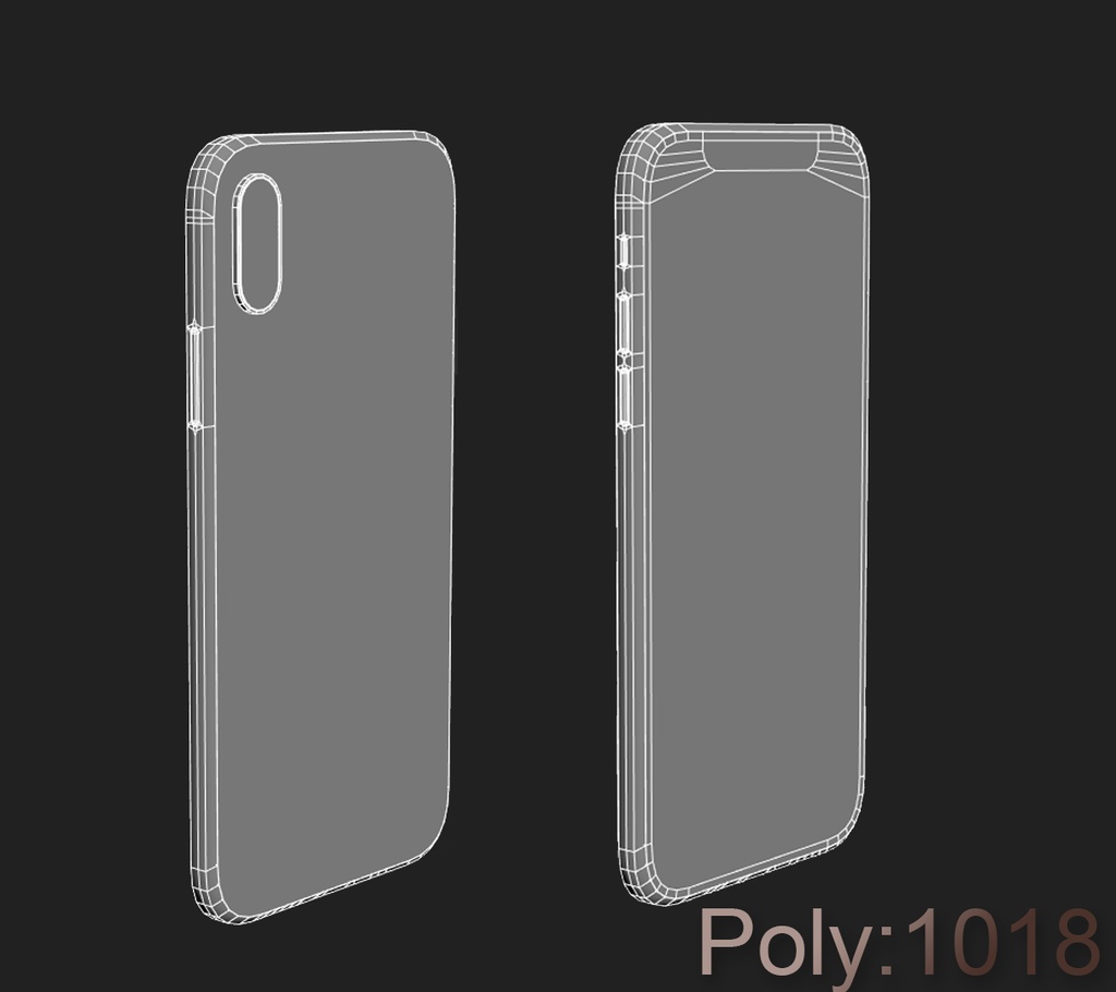 3D Model) iPhone XS