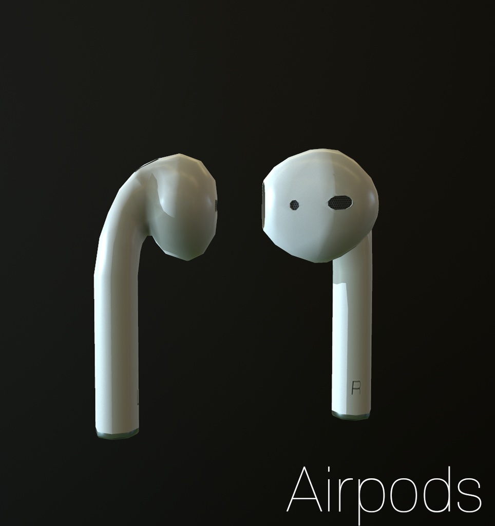 3D Model) Airpods