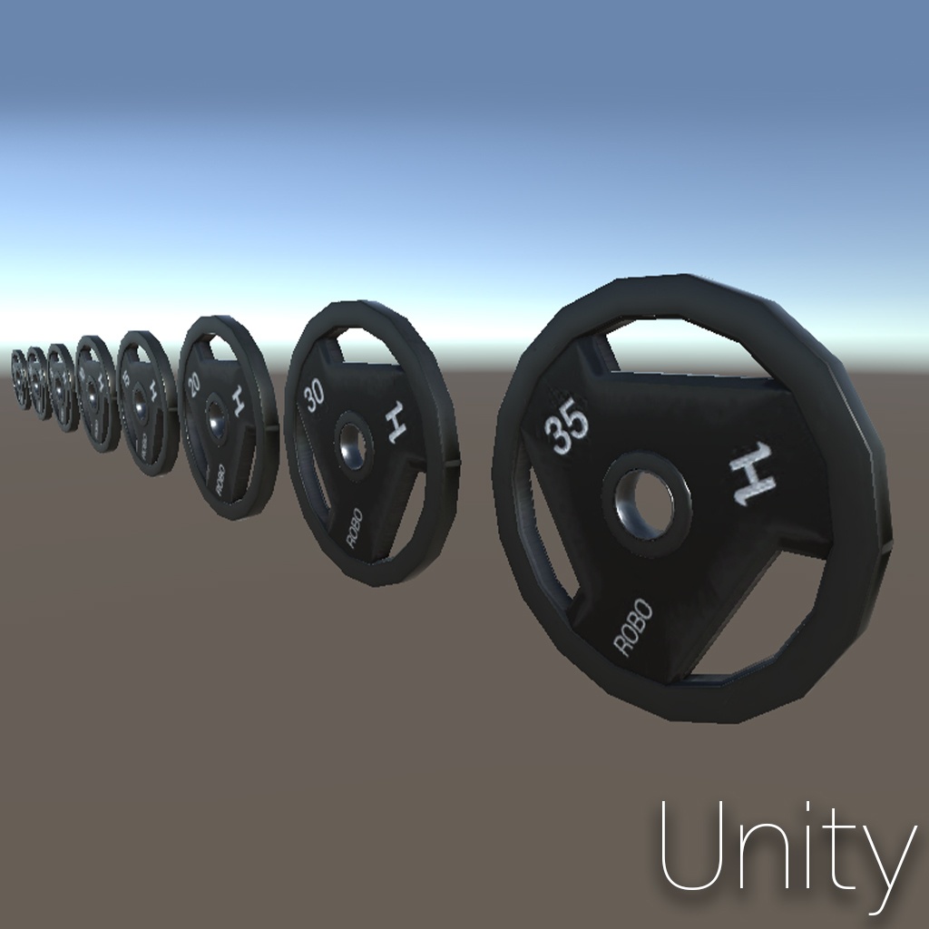 3D Model) GYM Weight Disc