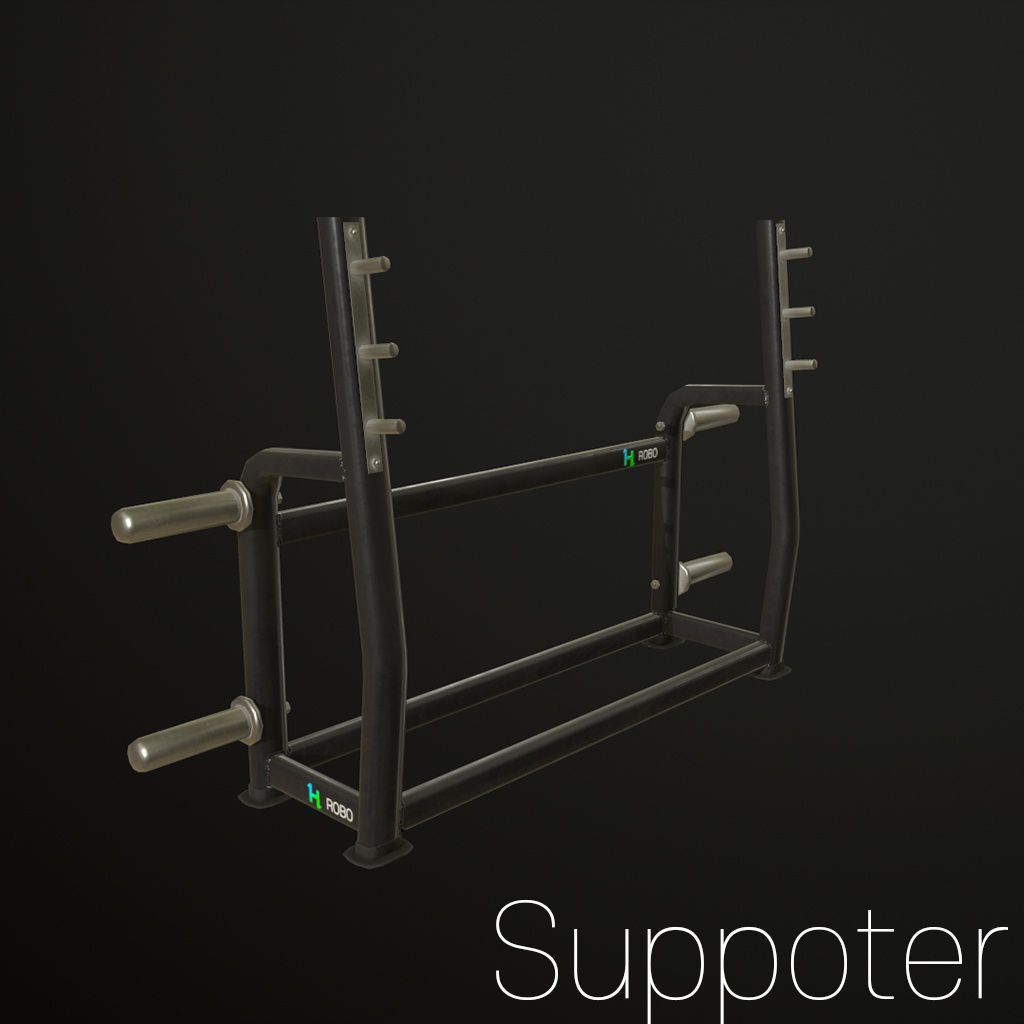3D Model) GYM Bench press