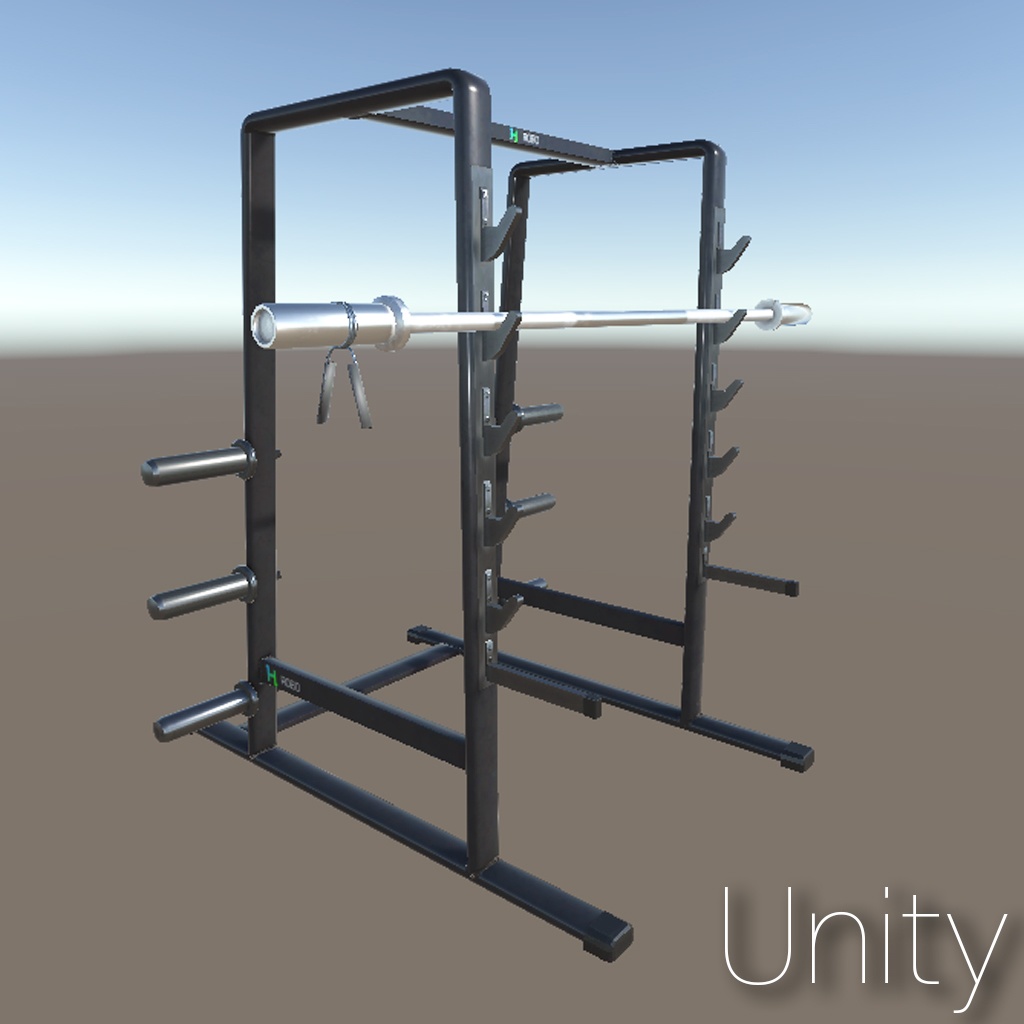 3D Model) GYM Smith Machine