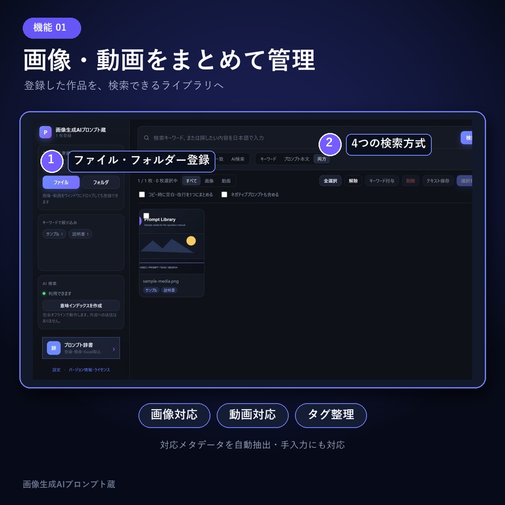 画像生成AIプロンプト蔵