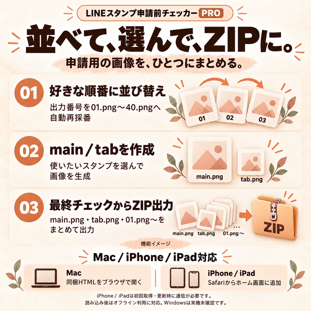 LINEスタンプ申請前チェッカー PRO v1.2.0