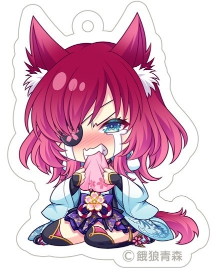 狼森桜爛ちゃん　アクリルキーホルダー2