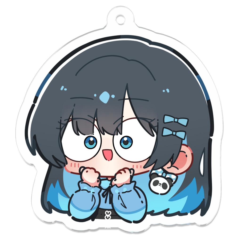 ねぬ.アクリルキーホルダー①