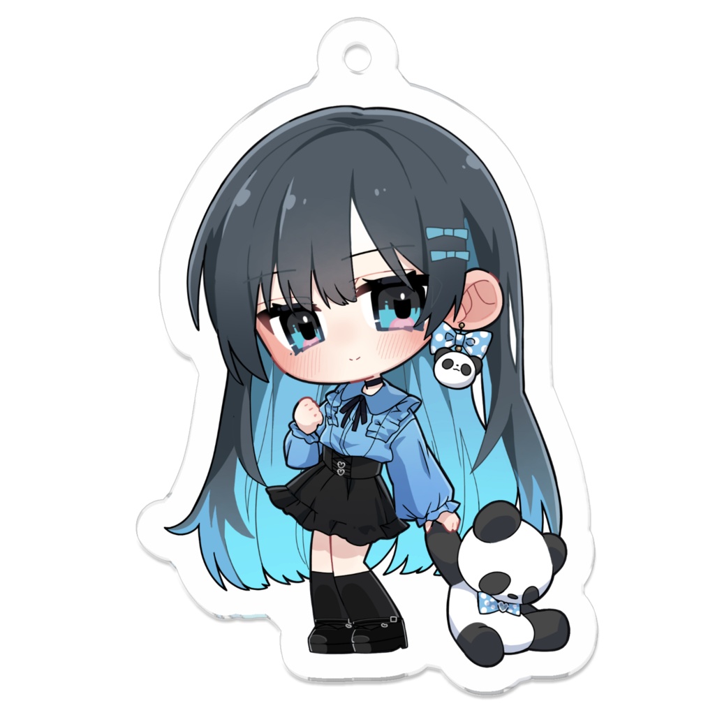 ねぬ.アクリルキーホルダー②