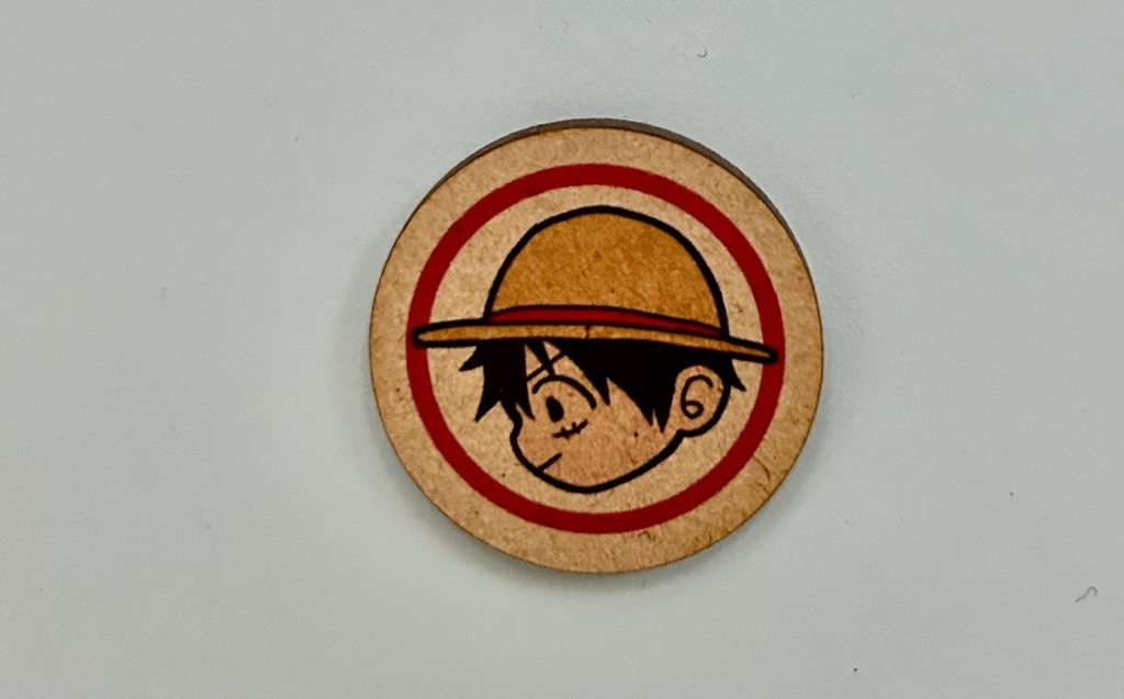 ルサン裏表木製コイン