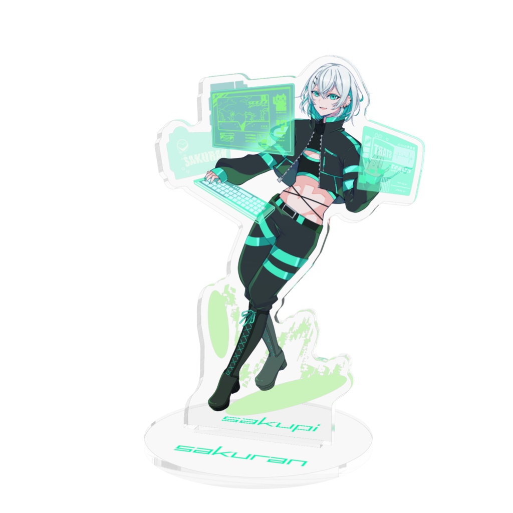 朔栾デビュー記念グッズ　アクリルスタンド