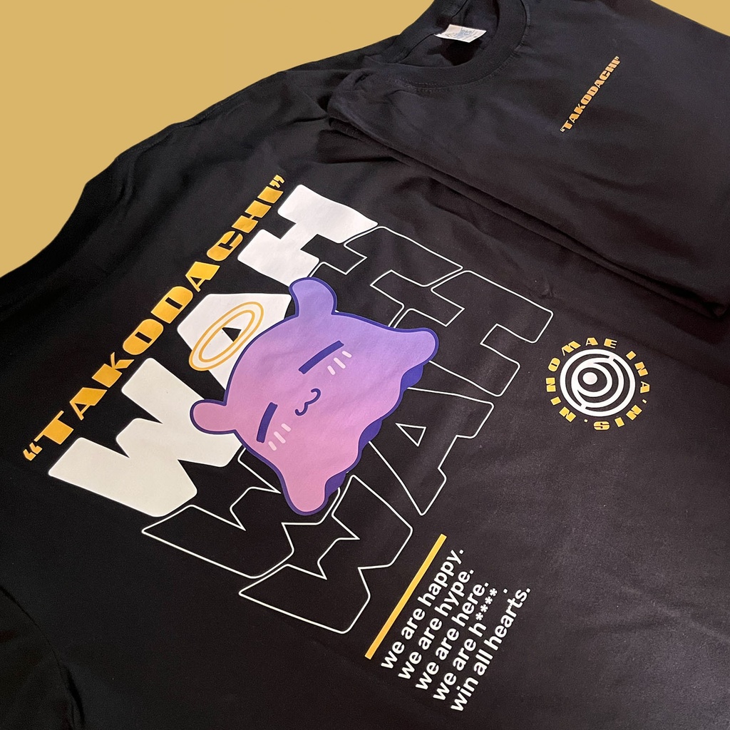 Ninomae Ina'nis Hololive EN Fanmerch T-shirt 一伊那尓栖/にのまえいなにす ティーシャツ ホロライブEnglish