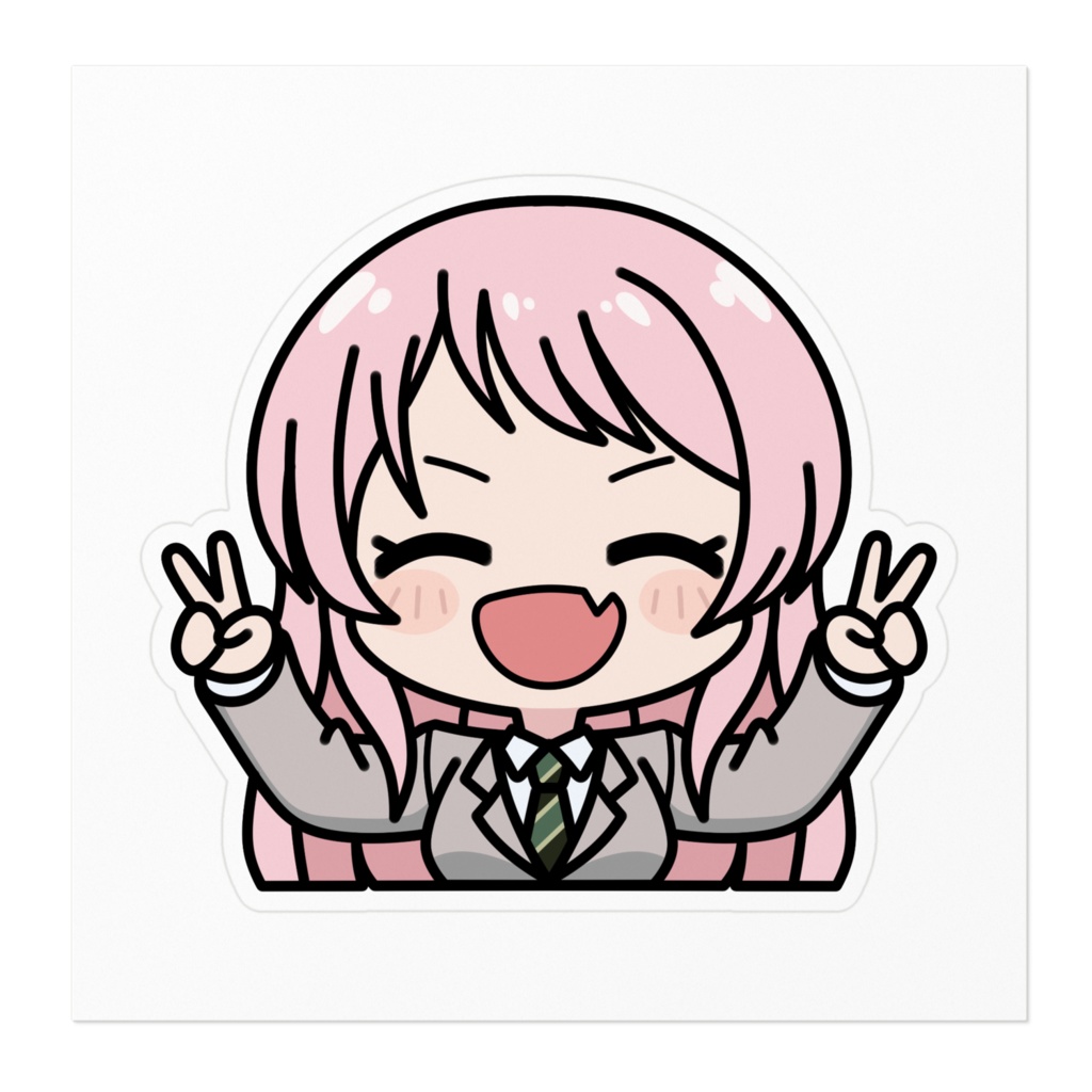 千早愛音 Chihaya Anon BanG Dream! It's My GO!!!!! ステッカー Chibi Sticker