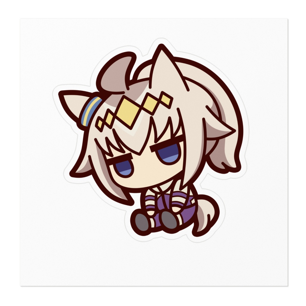 オグリキャップ Oguri Cap Sticker ステッカー ウマ娘 プリティーダービー Uma Musume Cinderella Gray